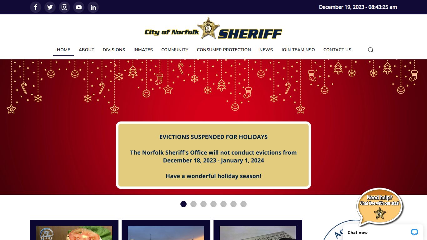 Inmate Lookup - Norfolk Sheriff